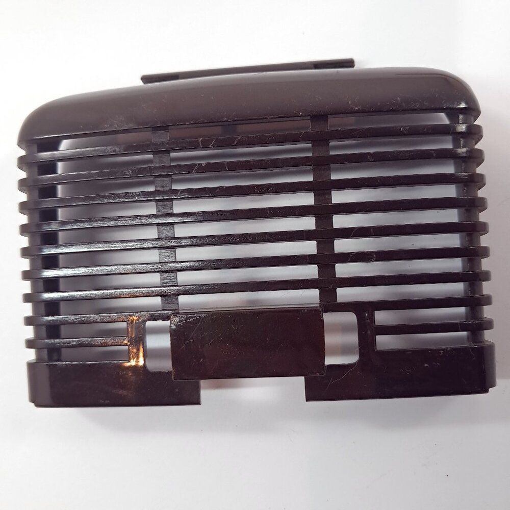 Vintage Eureka 3130 A Mighty Mite Might canister vacuum exhaust cover brown part